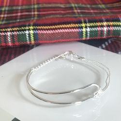 Sterling Silver Ladies Bracelet 