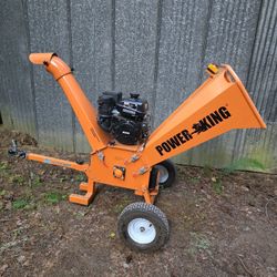 Power King 5 inch 14hp Commercial Chipper, Shredder