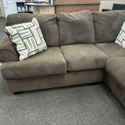 Brown Sectional 