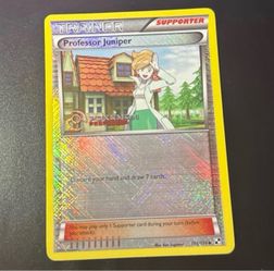 Professor Juniper 101/104 Professor program Promo 2011 released Reverse HoloFoil
