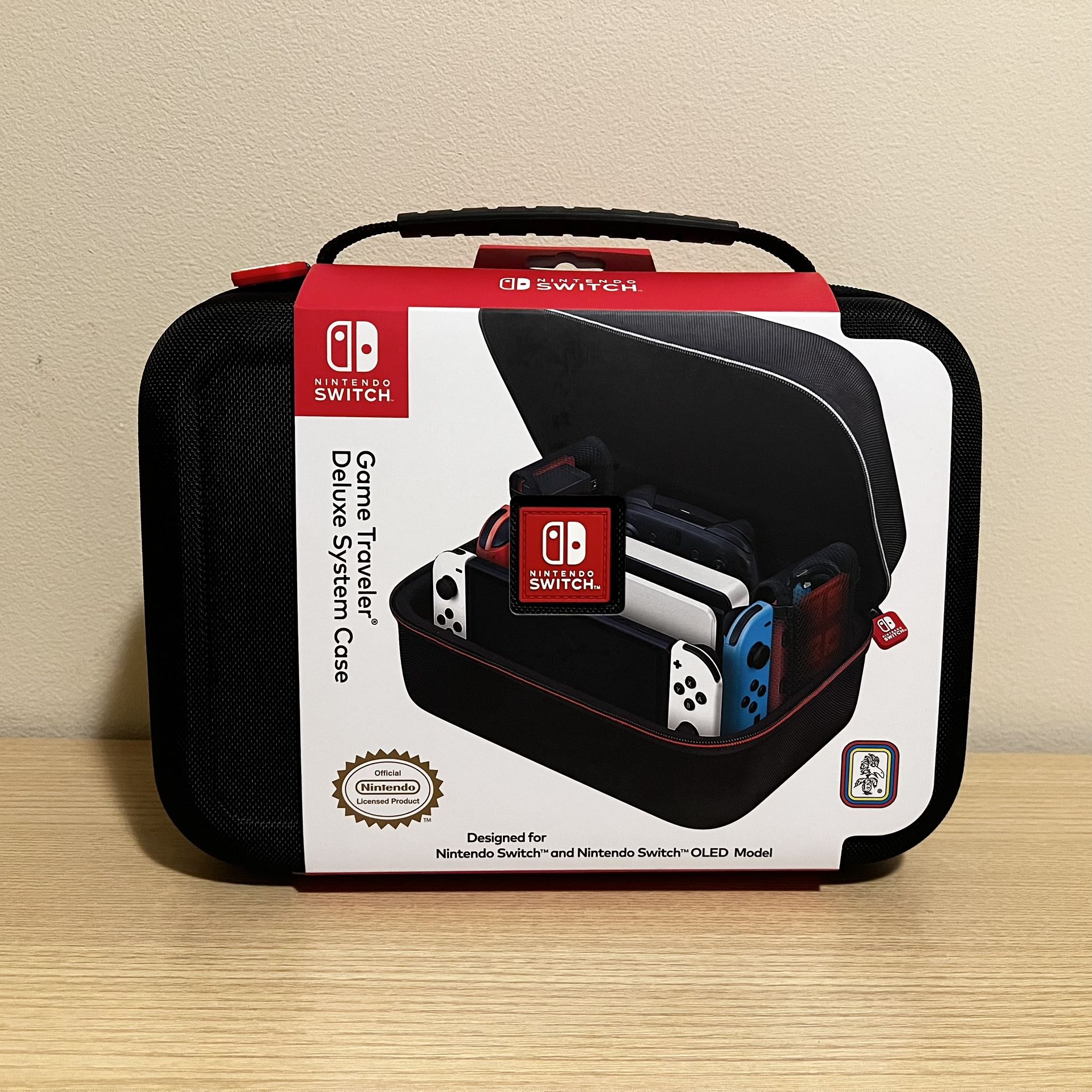 Brand New Nintendo Switch RDS Industries - 12" Hard Case for Game Console - Black