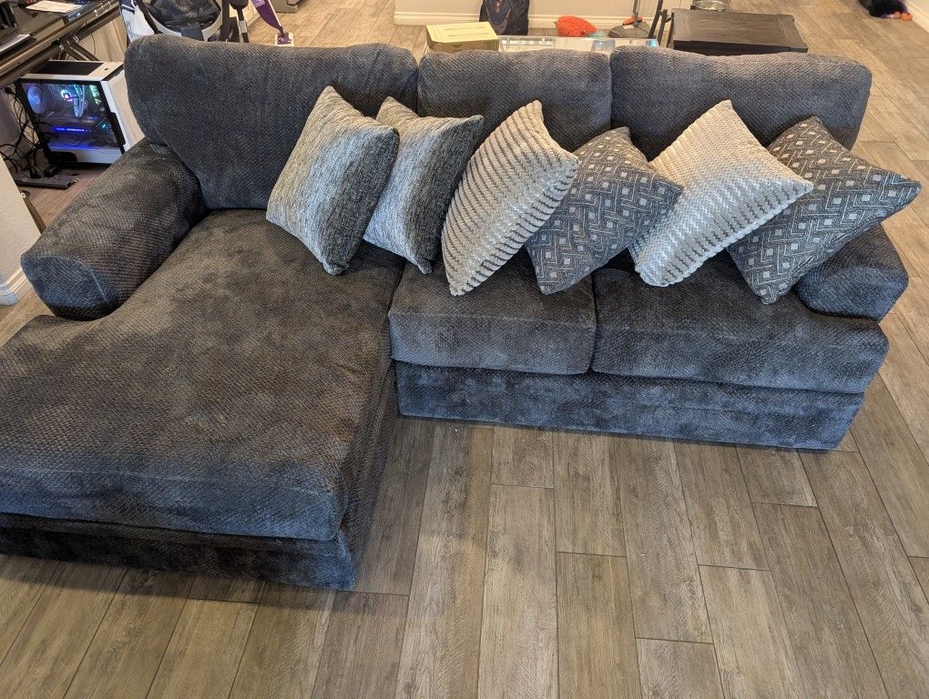 Mammoth RAF Loveseat With Chaise By Jackson Furniture From American Furniture Warehouse