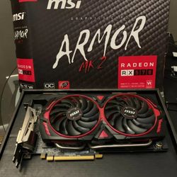 6 MSI Radeon MK2 RX 570 8gb OC Graphics Cards