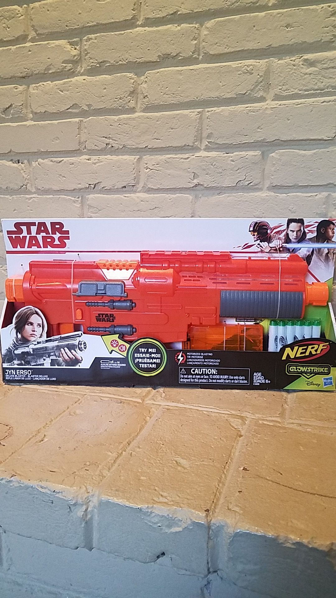 STAR WARS NERF GLOWSTRIKE BLASTER