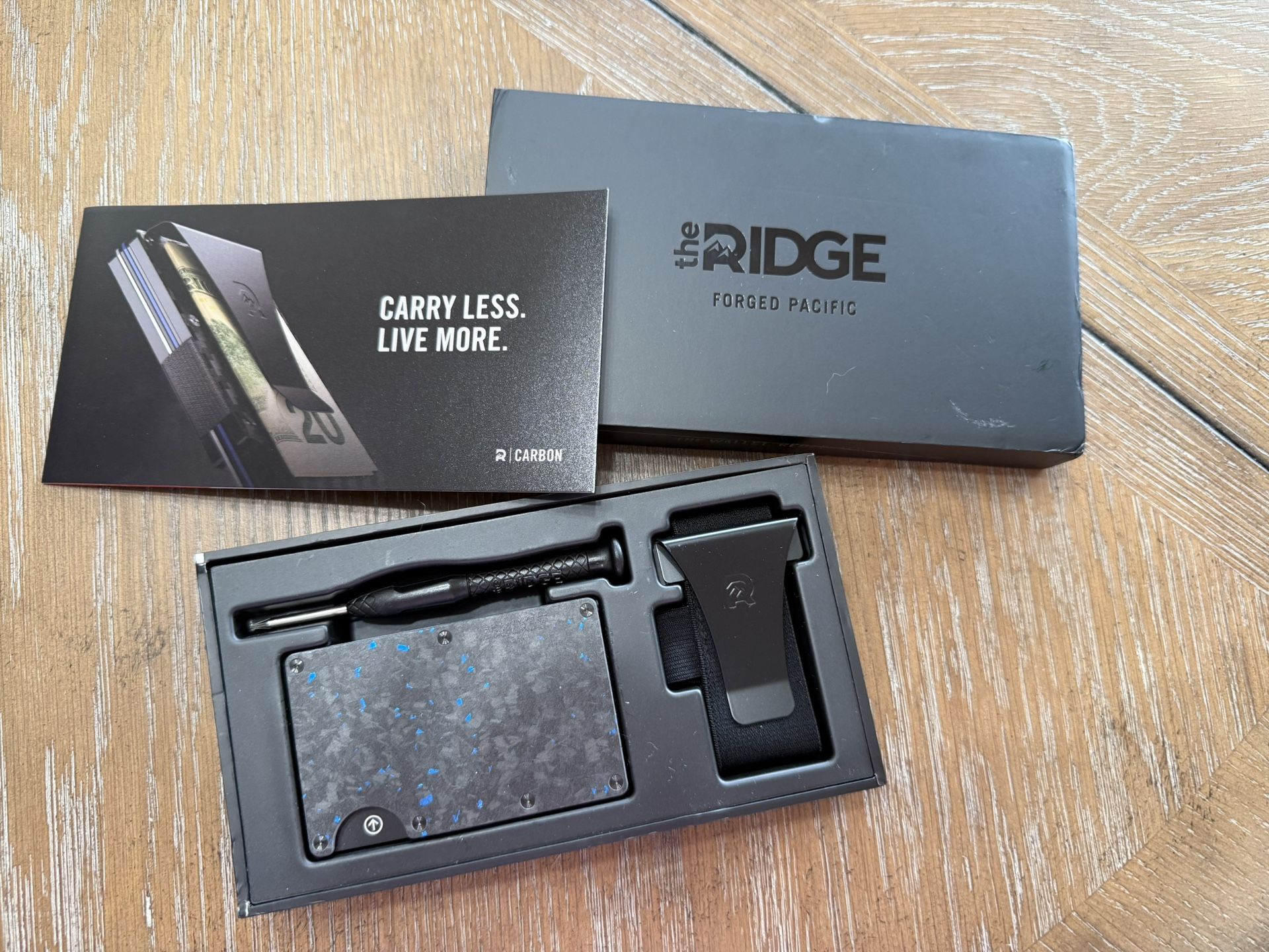 Ridge Wallet Forged Pacific 