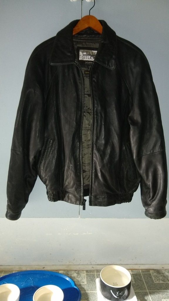 Leather Jacket MED