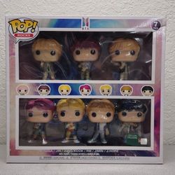 **LIMITED EDITION COLLECTIBLE**  BTS Funko Pop Set Of 7 - BNIB