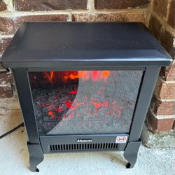 Infrared Fireplace with Realistic Flames