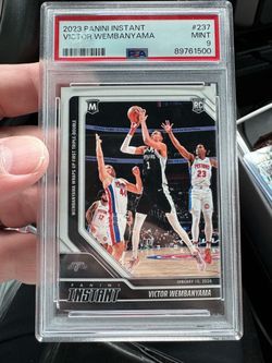 2023 Panini Instant Victor Wembanyama RC #237 PSA 9