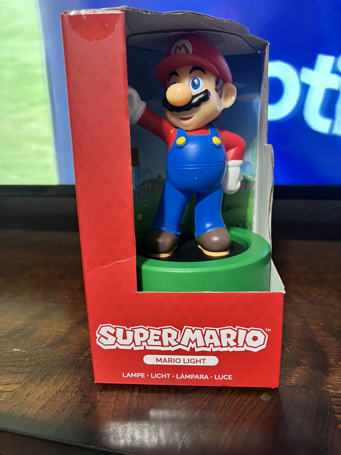 Nintendo Super Mario Light Lamp Brand New Factory Sealed