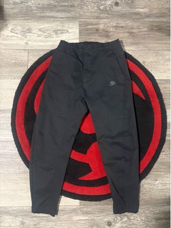 Nike black track pants medium