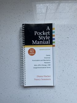 A Pocket Style Manual