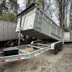 Brand new 2026 7x14 Dump trailer