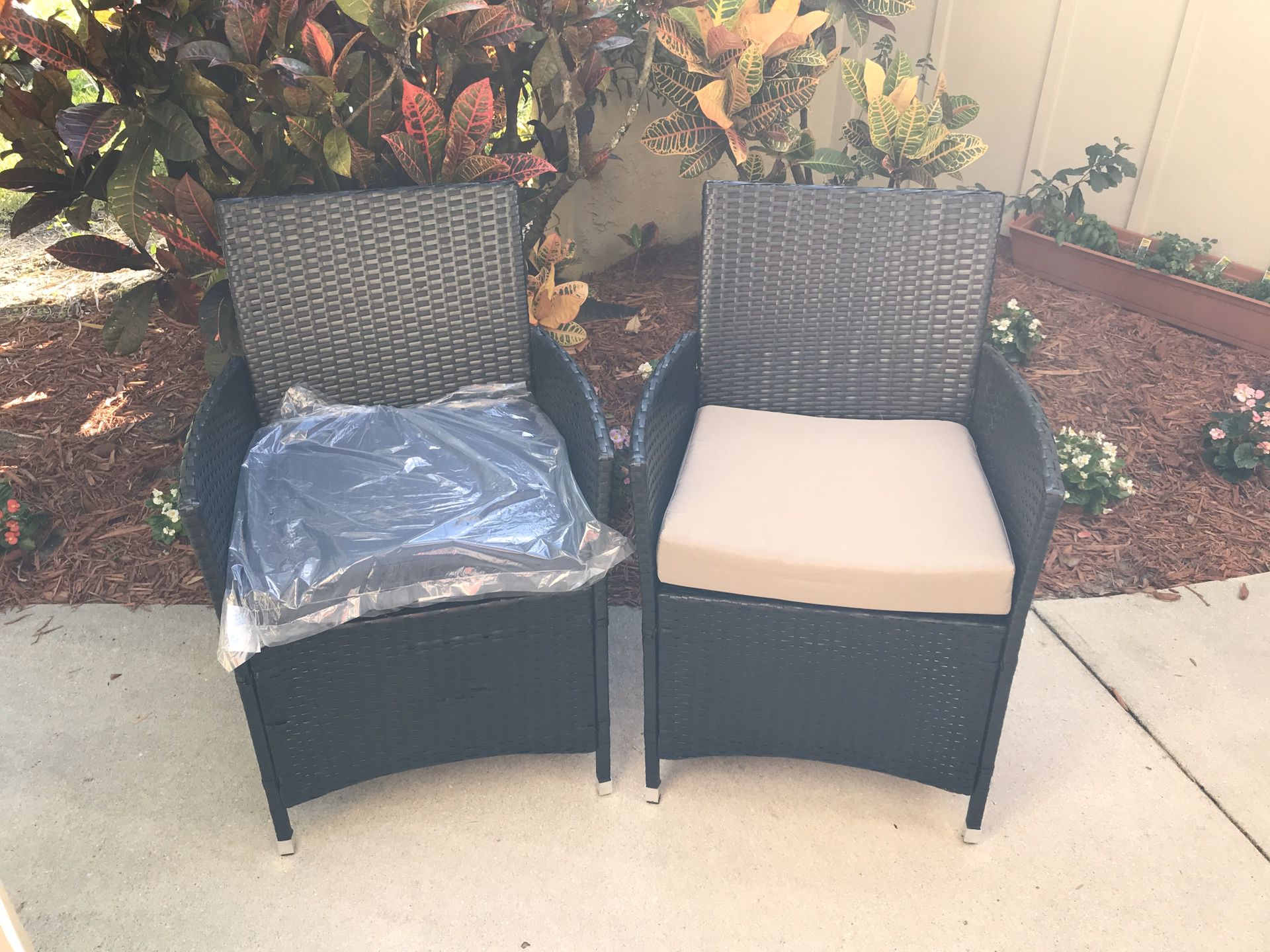 Outdoor Patio Chairs $50 a pc brand new fully assembled
