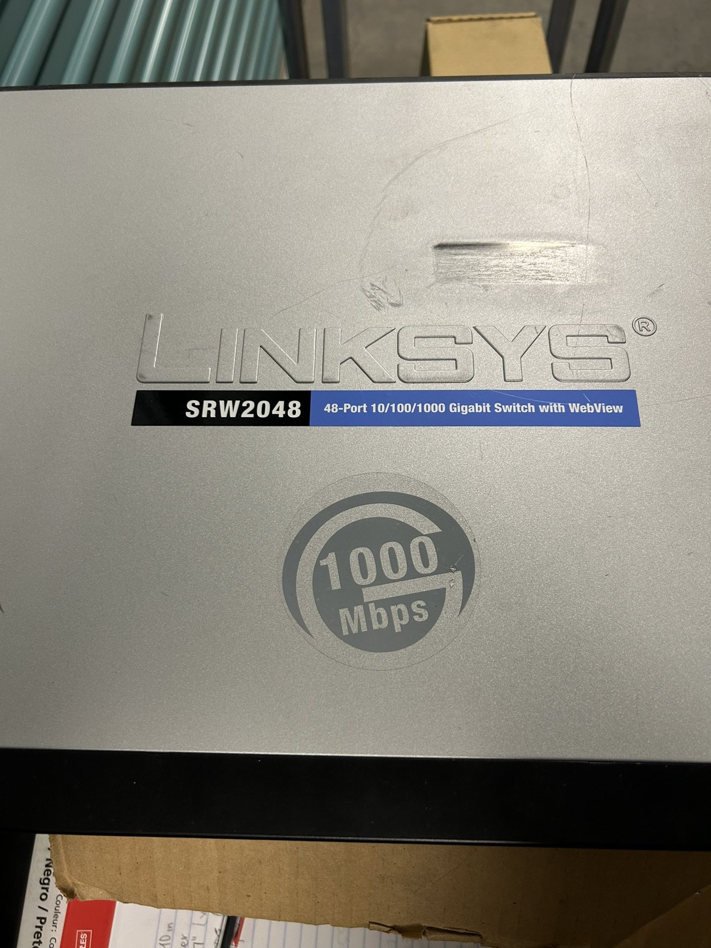 Linksys SRW2048 52 - 1 Gigabyte Port Switch