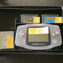 Gameboy Advance And Accessories 