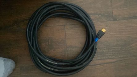 AUVIO High Speed HDMI Cable With Ethernet - 20 FEET LONG - Gold Plated