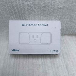 4pk-Smart Plug Outlet 15amp WiFi Outlet-Alexa & Google Assistant Compatible.