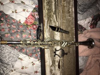 Old 1930 Silver Clarinet