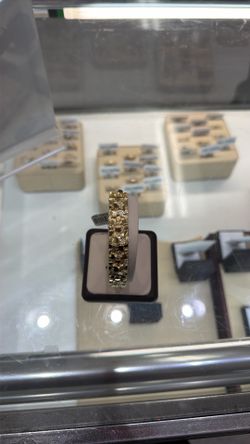 Nugget bracelet 34.8 grams 14kt