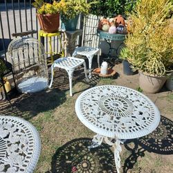 Alot Of Different  Plants Different Pots And Plant Stands 