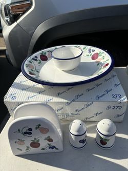 Princess House. Fruit Medley Items. Read