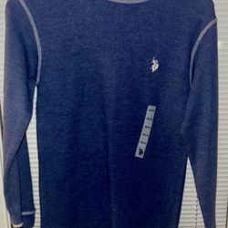 Youth US POLO ASSN shirt/ Blue- 10/12
