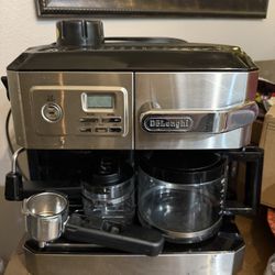 DELhongi 10 Cup Coffee Maker , Expresso Machine With Frother