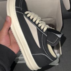 rick owens drkshdow low top