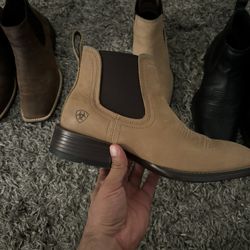 Ariat Low Cut Boots. $50 Each Sz 9.5D Bought each for $150