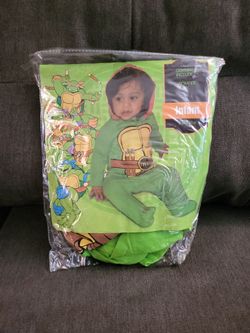 TMNT Infant Halloween Costume Romper 9 Months