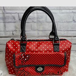 Minnie Mouse Leather Bag Disney Women Handbag
