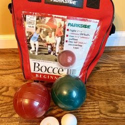 Parkside Beginner Bocce Set With Carrying Case