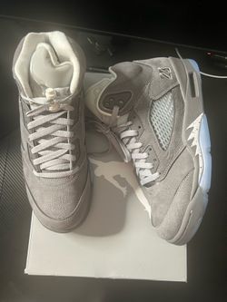 Jordan 5 Wolf Grey Size 9.5