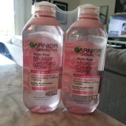 Brand New 2 Pack Of Garnier Michelle Cleansing Water