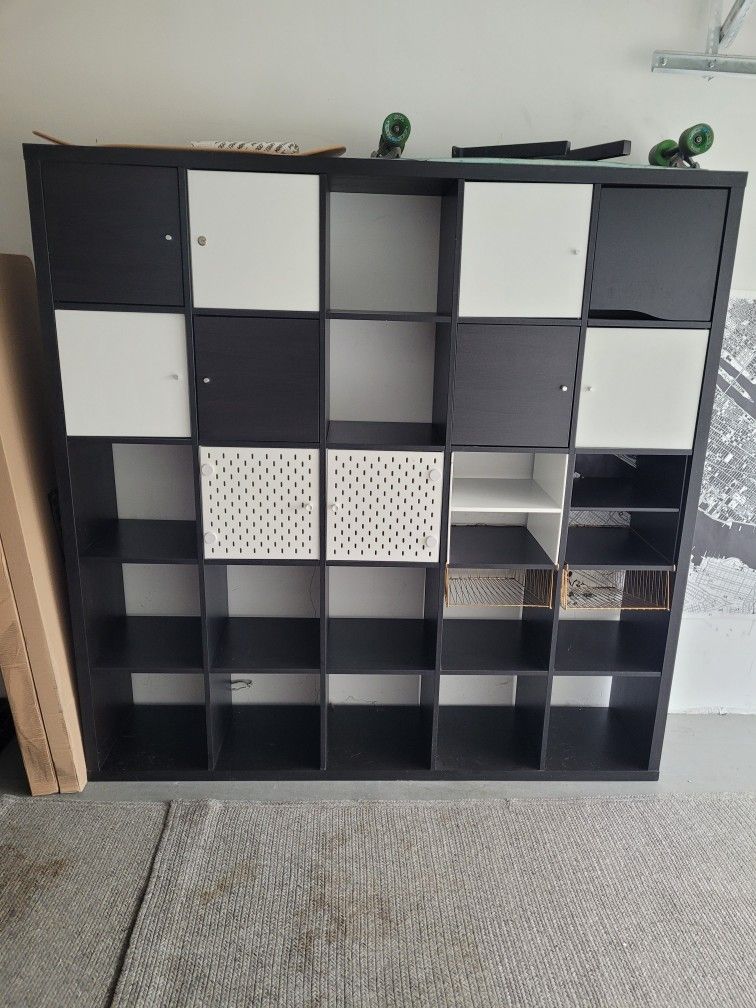 IKEA KALLAX 5x5 With Inserts