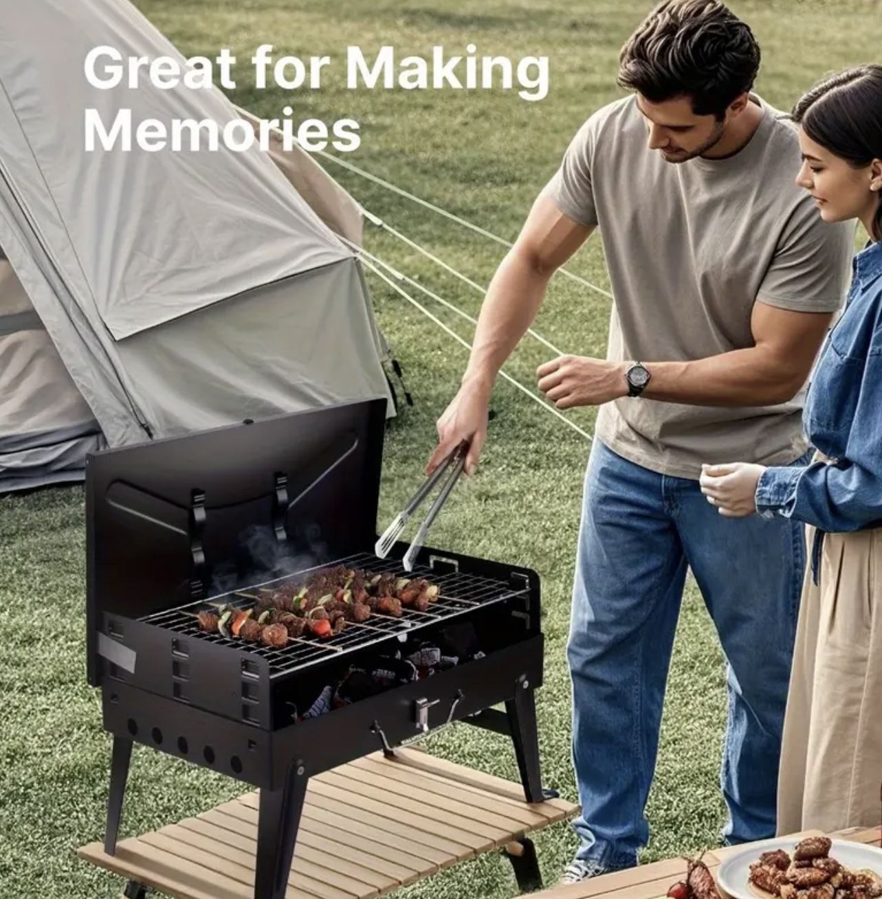 Portable Charcoal Grill
