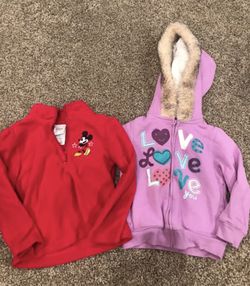 Toddler girls 3T jacket lot