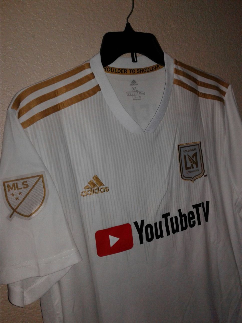 Lafc soccer white jersey
