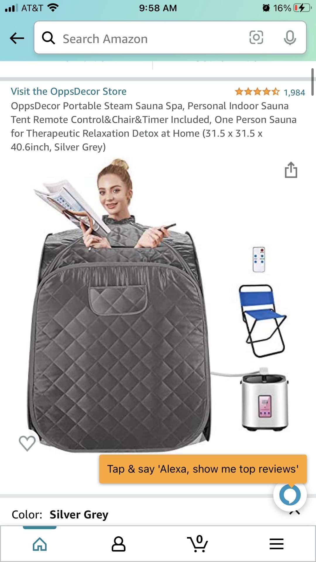 Portable Steam Sauna