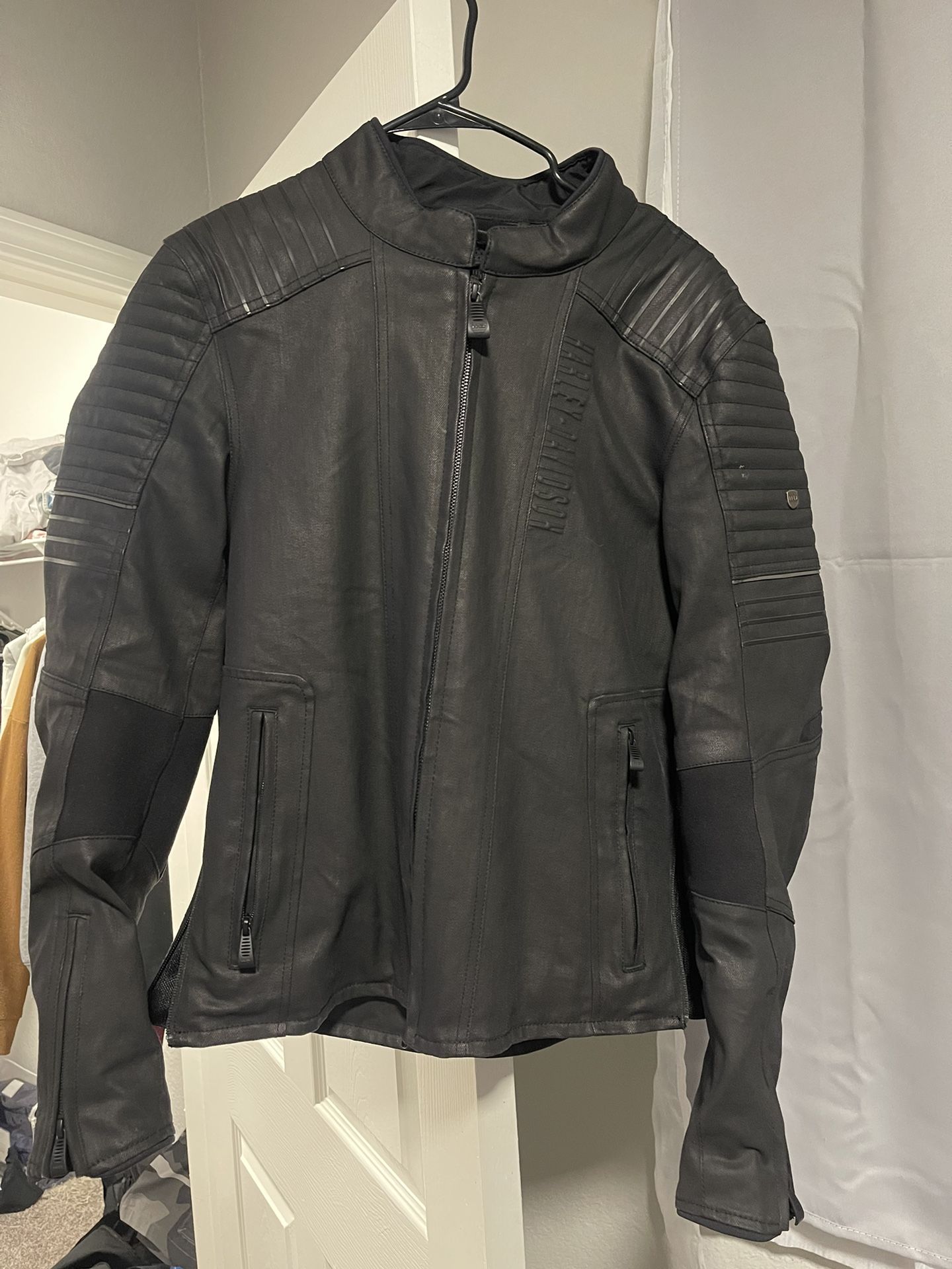 Leather Harley Davidson Jacket