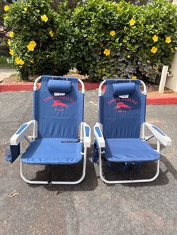 Tommy Bahama Beach Chairs – Set of 2