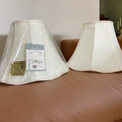 2 Large Lampshades 