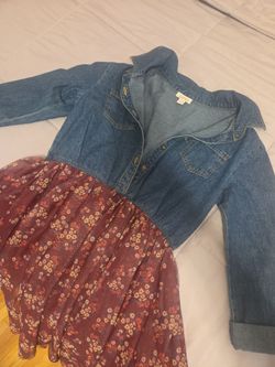 10/12 Kids Jean Dress