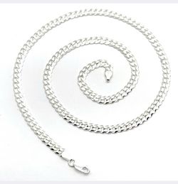 22” Curb Silver 925 Chain 18.2G EPJ031180