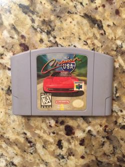 Nintendo N64 Cruis'n USA game cartridge