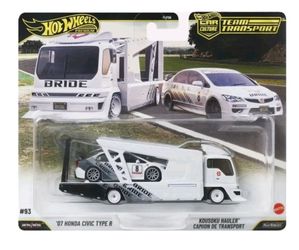 Hot Wheels 2007 Honda Civic Type R & Kousoku Hauler Team Transport Premium
