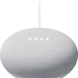 Google Nest Mini (2nd Generation) with Google Assistant - Chalk


