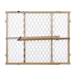 North States Adjustable Wooden Pet Gate – 26.5” to 42” Wide