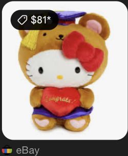 Hello Kitty Graduation Plush Sanrio